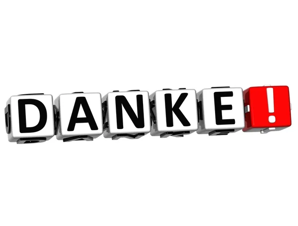 La palabra Danke - Gracias en muchos idiomas diferentes . — Foto de Stock
