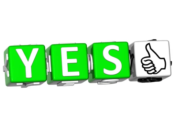 The word Yes in many different languages. — Stock Photo, Image