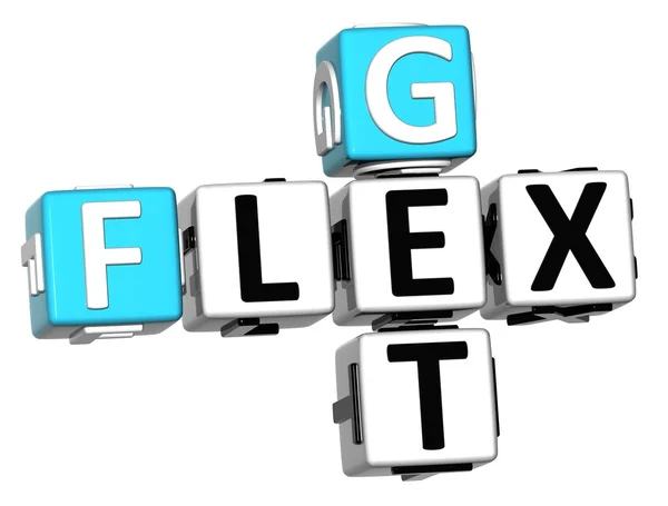 3D Get Flex Sword — стоковое фото