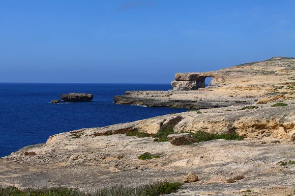 Landsacpe wyspy comino i gozo — Zdjęcie stockowe