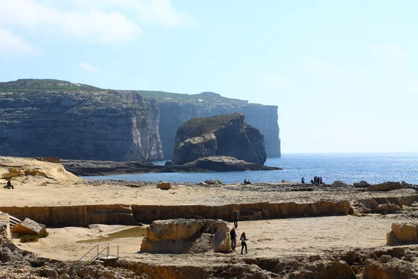 Landsacpe a Comino és Gozo sziget — Stock Fotó