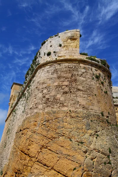 Rabat (victoria) Kalesi (gozo, Malta Adaları görünümünü) — Stok fotoğraf