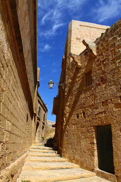 Veduta della fortezza di Rabat (Victoria) (Gozo, Isole maltesi ) — Foto Stock