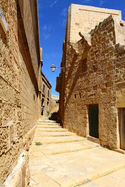 Θέα Ραμπάτ (Βικτώρια) φρούριο (gozo, Μάλτας) — Φωτογραφία Αρχείου