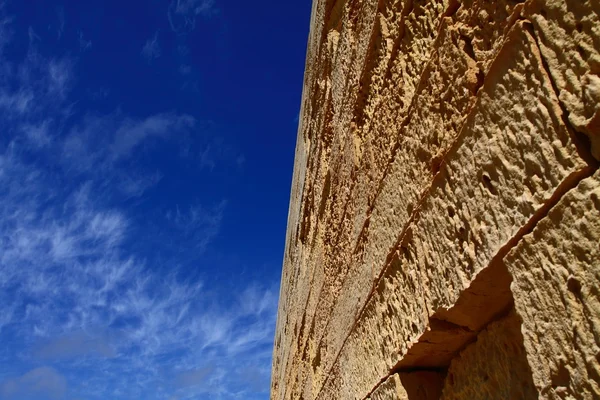 Перегляд Рабат (Вікторія) фортеця (Гозо, Мальтійські острови) — стокове фото