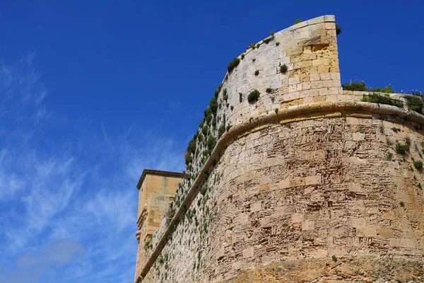 Vue sur la forteresse de Rabat (Victoria) (Gozo, îles maltaises) ) — Photo