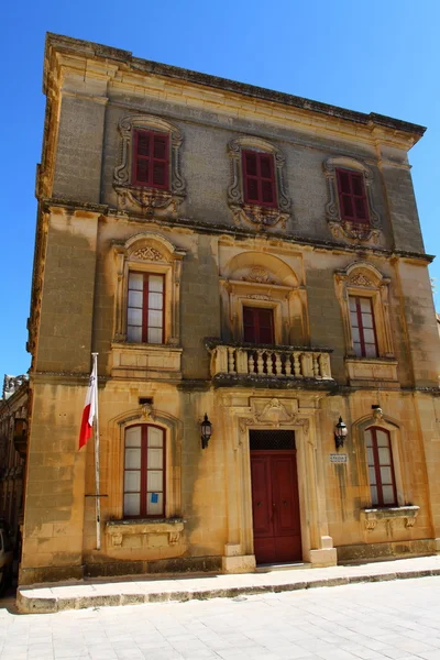 Architettura tradizionale maltese a La Valletta, Malta — Foto Stock