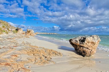 Rottnest island in Australia. HDR image clipart