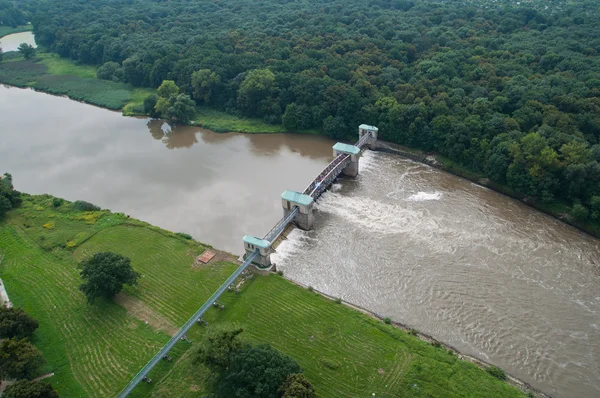 stock image Odra River near Wroclaw