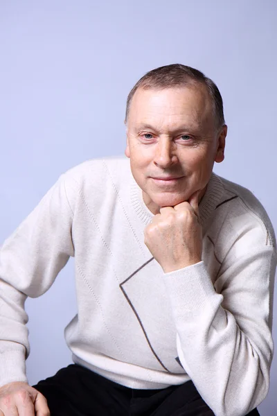 stock image Portrait of an aged man