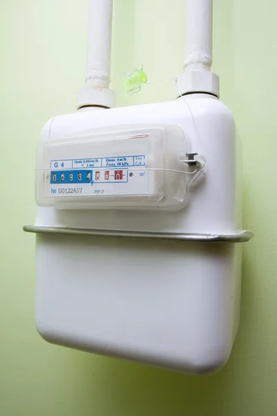 Gas meter — Stock Photo, Image