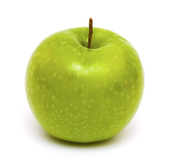 stock image Green apple close up