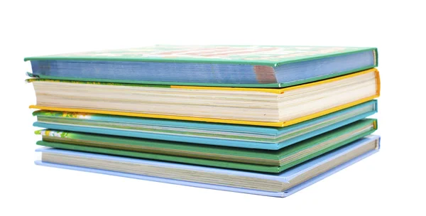 Pila de libros coloridos — Foto de Stock