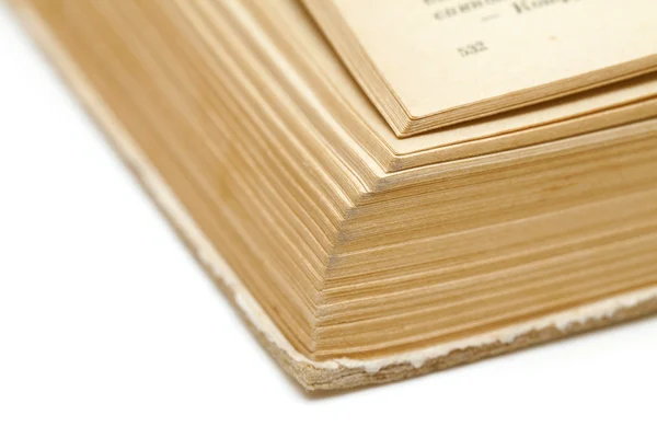 Stare książki rogu — Zdjęcie stockowe