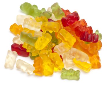 Gummy bear candies clipart