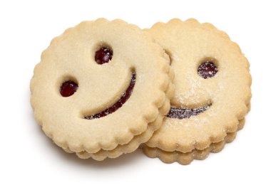 Smiling cookies clipart