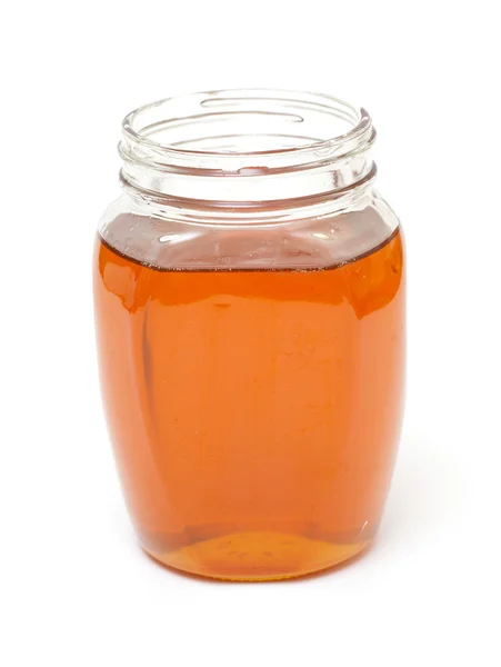 Sklenici čerstvého medu — Stock fotografie