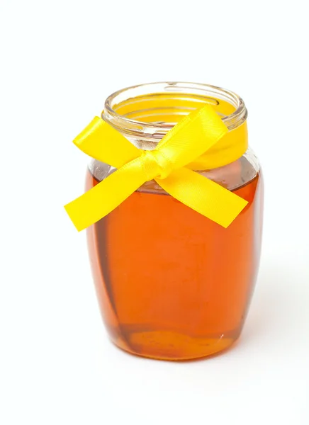 Burk med honung — Stockfoto
