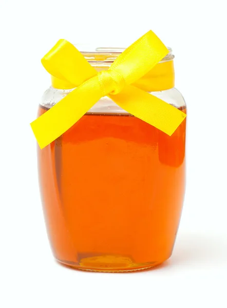 Tarro con miel —  Fotos de Stock