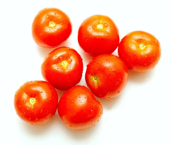 Wet tomatoes — Stock Photo, Image