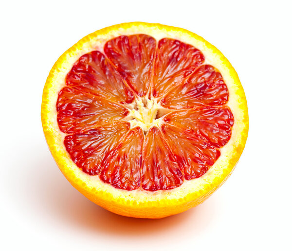 Red orange close up
