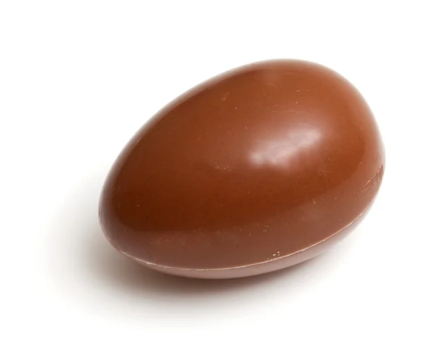 stock image Isolated single chocolate egg