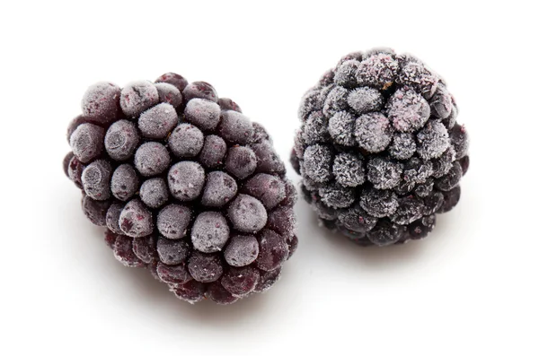 Frozen blackberries — Stock Photo, Image