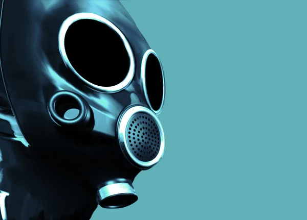 Ilustración máscara de gas — Foto de Stock