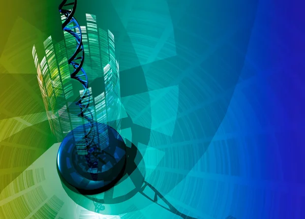 Šroubovice DNA — Stock fotografie