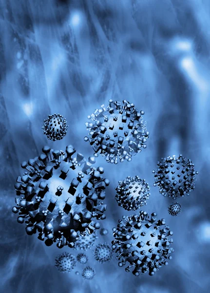 Abstract virus graphic — Stock Photo, Image