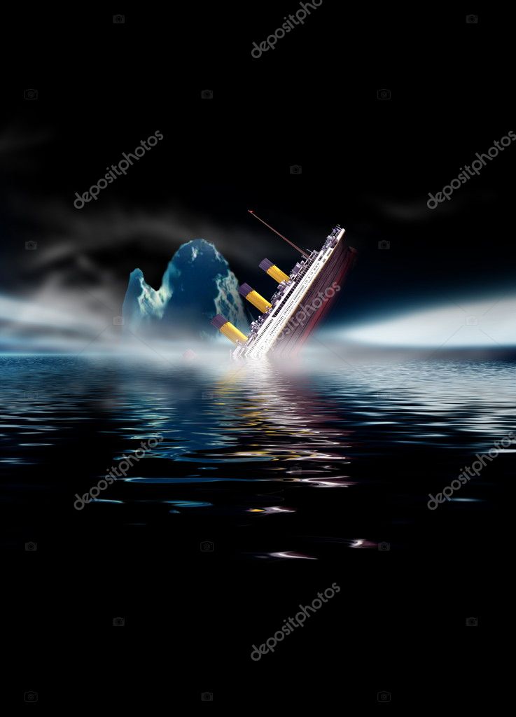 Титаник тонущий корабль тонет. Айсберг море Титаник тонет. Корабль Титаник тонет. Тонущий парусник. Тонущий корабль фото.