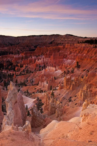 Wschód panorama Parku Narodowego bryce — Zdjęcie stockowe