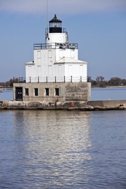 Lighthouse in Manitowoc clipart