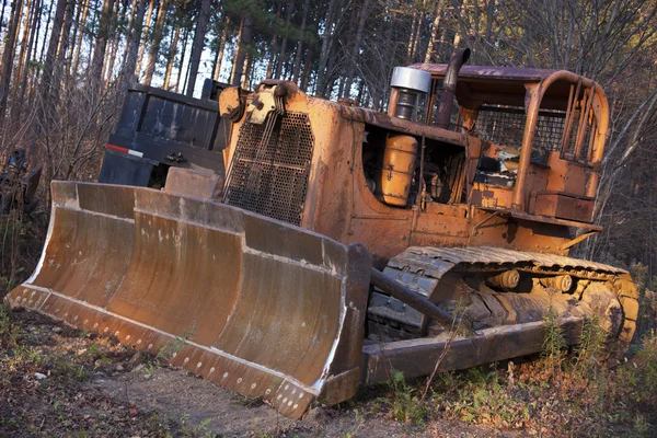 Vecchio bulldozer — Foto Stock