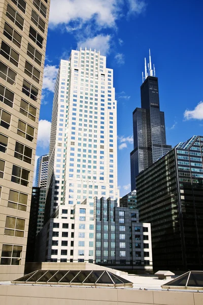 Офисные здания Чикаго — стоковое фото