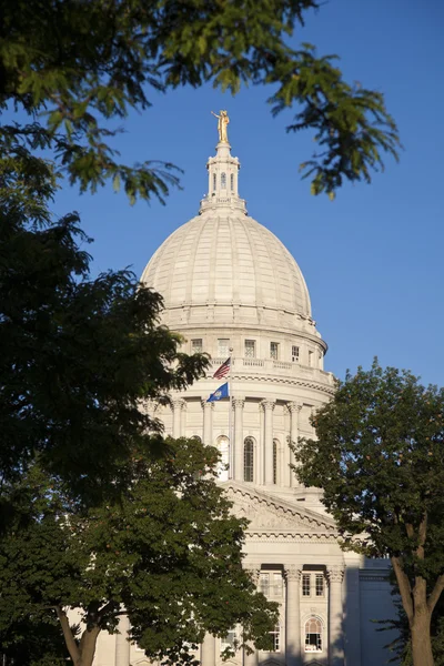 Madison, Wisconsin - Edificio del Capitolio Estatal —  Fotos de Stock