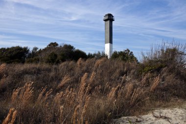 Charleston lighthouse clipart