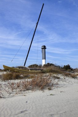 Charleston lighthouse clipart