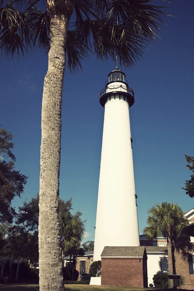 Saint Simons Lighthouse — Stockfoto
