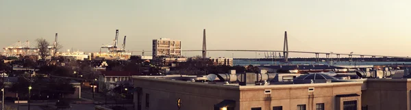 stock image Early morning panorama of Charleston
