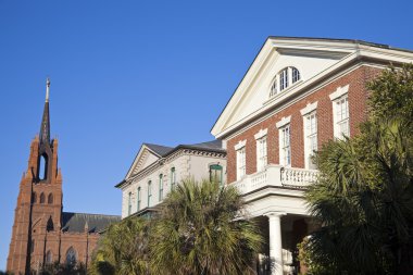 Architecture of Charleston clipart