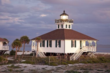 Bağlantı noktası Boca Grande (Gasparilla ada) deniz feneri