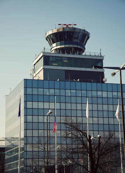 Lotnisko międzynarodowe w Pradze — Zdjęcie stockowe