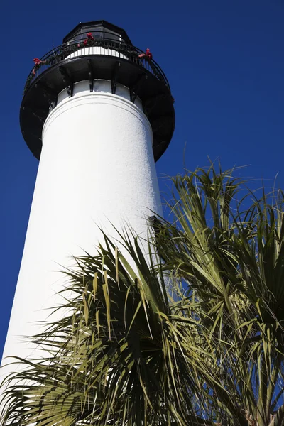 Saint Simons Lighthouse in Georgia — Stock Photo, Image