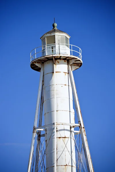 ボカ グランデ入り口後部範囲灯台 — ストック写真