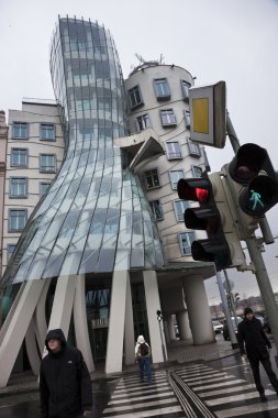 The Dancing House clipart