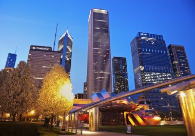 Jay Pritzker Pavilion in Millenium Park clipart