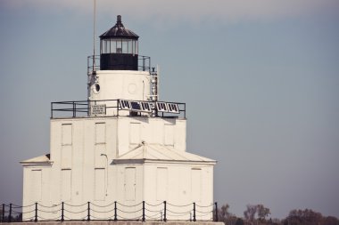 Lighthouse in Manitowoc, Wisconsin clipart