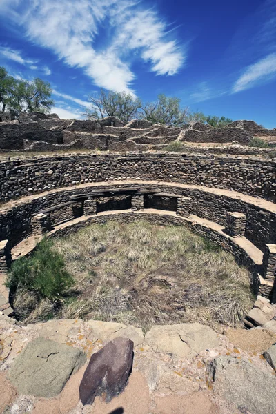 Ruines aztèques en Nouveau-Mexique — Photo