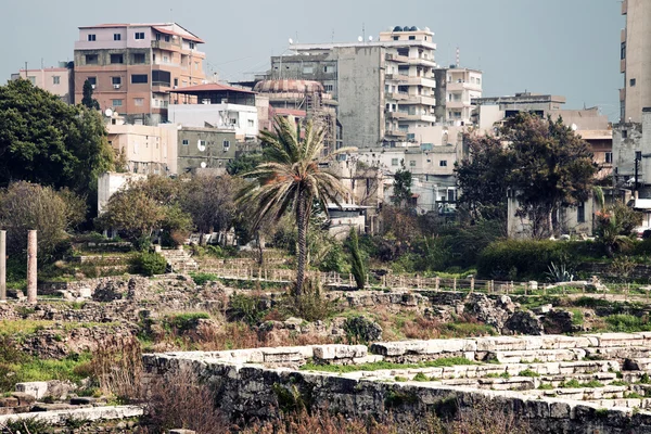 Ruines d'Al Mina à Tyr — Photo
